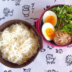 サラダそうめん弁当